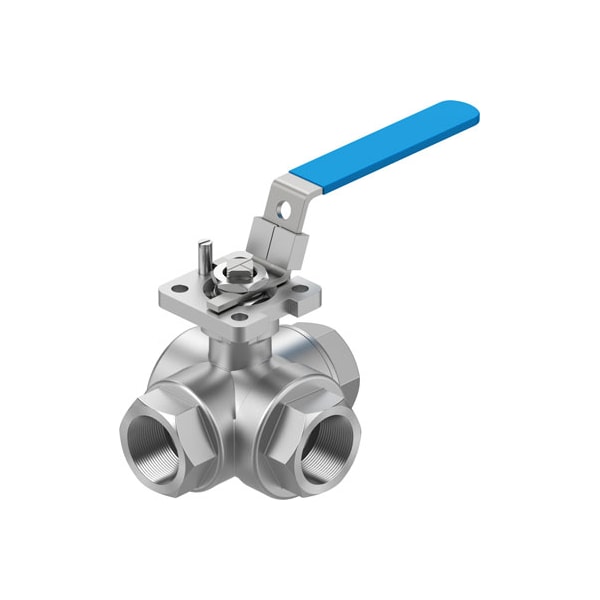 Festo Ball Valve VZBE-1-T-63-F-3T-F05-M-V15V15 VZBE-1-T-63-F-3T-F05-M-V15V15 - main